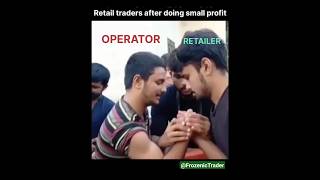 Operators Vs Retail Traders  Frozenic Trader trading [upl. by Gilchrist]