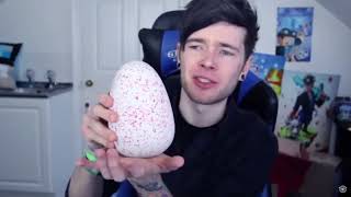 Short YTP Video DanTDM Tried to rub the hatchimal egg [upl. by Eitnom332]