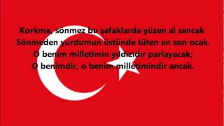 Hymne national de la Turquie [upl. by Ordnasil443]