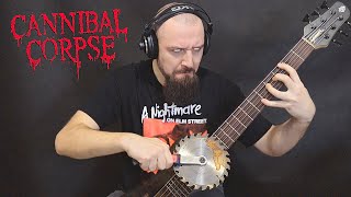 CANNIBAL CORPSE  quotFrantic Disembowelmentquot on bass [upl. by Ahsyia]