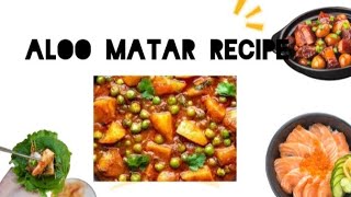 aloo matar recipe aloo matar banane ka tariqa [upl. by Ellette]