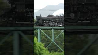 【4K縦動画】C58363 門鉄デフ！秩父鉄道・SLパレオ 安谷川橋梁通過 ChichibuRailway Steam locomotive Class C58 quotPALEO EXPRESSquot [upl. by Lletnahc]