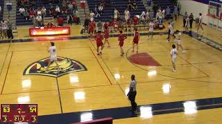 Boerne HS vs Lee High School Boys Varsity Basketball [upl. by Naida]