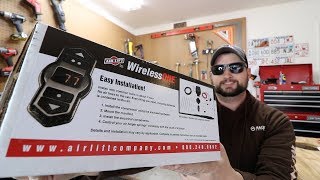 Air Lift Wireless ONE Compressor Install Ride Rite Air Spring 2013 Chevy Silverado [upl. by Grishilde515]