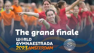 World Gymnaestrada Amsterdam 2023 – The grand finale [upl. by Ericha]