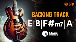 Backing track E B Fm A [upl. by Bannasch]