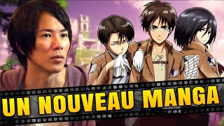 ISAYAMA PRÉPARE UN NOUVEAU MANGA APRES LATTAQUE DES TITANS  INTERVIEW CROISÉE [upl. by Kieryt463]