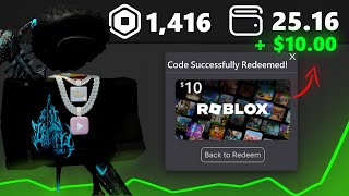 New Method for FREE Robux Giftcards in 2024 With Proof [upl. by Ninel274]