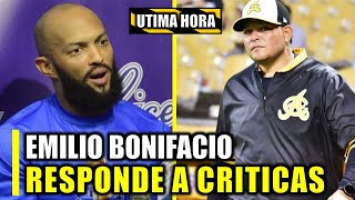 🚨POLEMICA🚨 EMILIO BONIFACIO PONE A CLARO A LOS AGUILUCHOS QUE CRITICAN AL LICEY [upl. by Sylera]