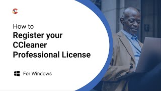 How to register your CCleaner Professional license for PC [upl. by Thetes]