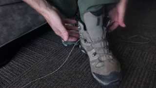 Quick Tip How to lace hiking boots for a secure fit [upl. by Riffle938]