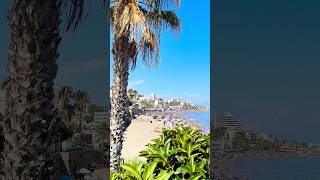 Benalmadena Beach 🇪🇦 August 2024  Playa Bil Bil  amazing Spot  Malaga  Spain  4K [upl. by Ahsieki]