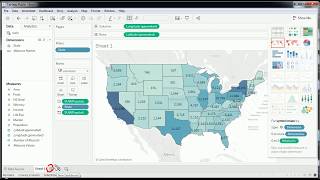 Tableau  Intro to Maps for Data Visualization [upl. by Lesh]