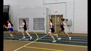 January 27 2024 – Carroll County Indoor Track amp Field Championships – Girls 3200 Meters [upl. by Anirres]