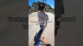 He Doesn’t Like Scooters 😡🚫🛴Roman Dellapena shorts shortvideo viralvideo tricks gopro [upl. by Glogau]