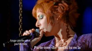 ANGE PARLE MOI Mylene Farmer avec Paroles 4 58 [upl. by Asiram]