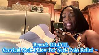 Cervical Neck Pillow for Neck Pain Relief [upl. by Neelyam]