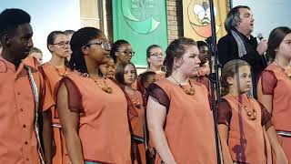 Bloemfontein Childrens Choir amp Du Preez Stoltz PANIS ANGELICUS [upl. by Pomona]