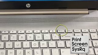 How to take a screenshot on HP laptop Windows 10 [upl. by Anisirhc7]