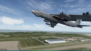 Falcon BMS  escorting B52 for strike  no coms [upl. by Partridge]