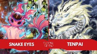 YuGiOh Locals Live Tenpai Gary VS Snake Eyes Farfa [upl. by Legyn113]