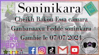 Cheikh Bakou Essa cámara Ganbanaaxu Feddé soninkara Gambie le 07052024 [upl. by Hpeseoj]