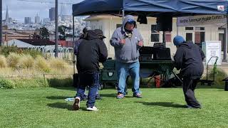 BIRD IN THE BAY ☺️  PRESIDIOSAN FRANCISCO INTERTRIBAL DANCE GATHERING 2024  CAHUILLA BIRD SINGERS [upl. by Roz]