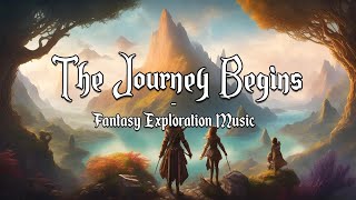 The Journey Begins  DampDTTRPG Adventure Music  1 Hour [upl. by Ahseret]