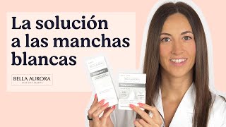 Cómo prevenir y eliminar las manchas blancas con ✨BELLA AURORA✨  Atida  Mifarma [upl. by Anaihr]