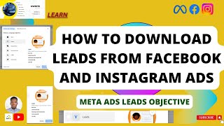 How to download leads from Facebook ads manager [upl. by Eerased298]