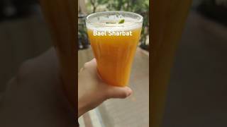 Bael Sharbat Without Sugar baelfruit baelsharbat shorts viral summervibes [upl. by Zachariah]