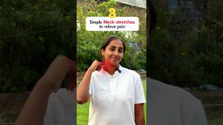 Simple Exercises for Neck Pain Relief  Daily Neck Exercise at Home neckpain streching [upl. by Nrek498]