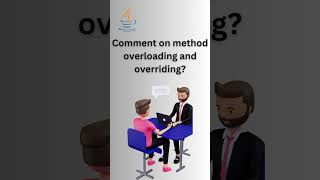 Comment on method overloading and overriding [upl. by Tobias117]