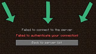 Fix hypixel failed to authenticate your connection minecraft tlauncher [upl. by Parthinia]