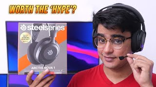 SteelSeries Arctis Nova 1 Review Most WellRounded Gaming Headset [upl. by Andrade]