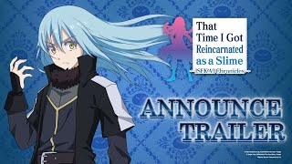 That Time I Got Reincarnated as a Slime ISEKAI Chronicles – Announcement Trailer [upl. by Ellerret]