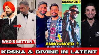 HONEY VS DILJIT WHOS BETTER  PRADUMN ANNOUNCED  KRSNA amp DIVINE IN LATENT SHOW ❓ [upl. by Goodman]