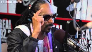 Snoop Dogg Freestyles Over His Own Beats [upl. by Atinas]