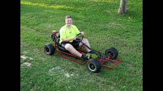 mini pro 3  Go kart fun July 4 2022 [upl. by Virginia937]