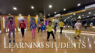 Naatu Naatu Dance cover  For kids Learning steps  SK Dance Floor [upl. by Ahcila]