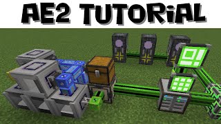 Updated 118 Super Compact Processor AutoCrafting Setup  Applied Energistics 2 Tutorial [upl. by Tannenbaum229]