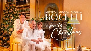 Andrea Matteo amp Virginia Bocelli  A Family Christmas Album Trailer [upl. by Atalanti]