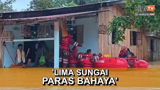 Jumlah mangsa banjir di Kelantan cecah 50 ribu orang [upl. by Enyledam]