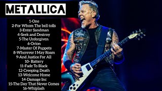 Best Of Metallica  Metallica greatest Hits Mix [upl. by Nassah]