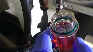 Changing Racor Inline Fuel Filter S2502 S2501 10 micron [upl. by Kilian]