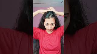 10 Second Easy open hair hairstyle hairstyle Get ready with me  🥰🥰🥰🥰🥰 [upl. by Sharron595]