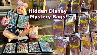 Pin Trading amp Hidden Mickey Mystery Pin Unboxing in Frontierland [upl. by Oehsen]