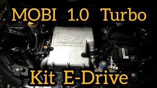 MOBI 10 TURBO fire EDrive na arrancada [upl. by Malek296]