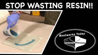 HOW MUCH POLY OR EPOXY RESIN DOES YOUR FIBERGLASS LAYUP NEED [upl. by Nadya771]