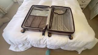 SwissGear 7739 Hardside Luggage Review  Best Spinner Wheels [upl. by Christoper]